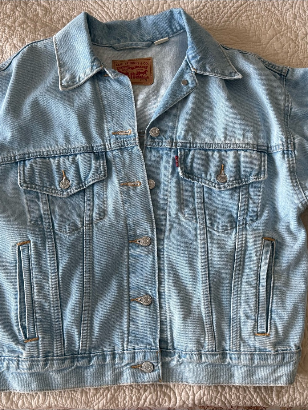 Levi's Light Blue Women's Denim 90’s Trucker Jacket